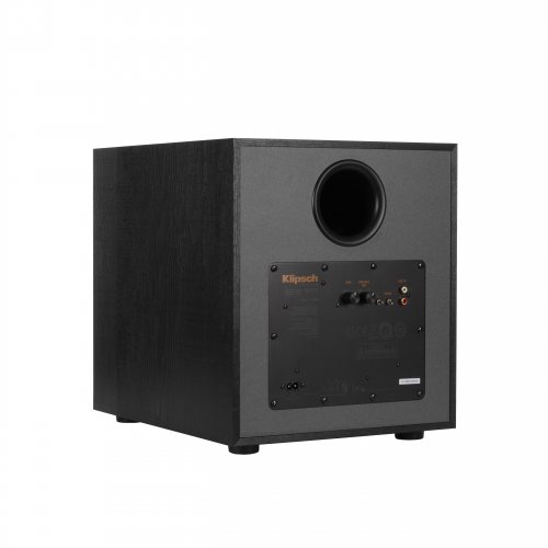 Klipsch R-100SW (Black) задняя панель